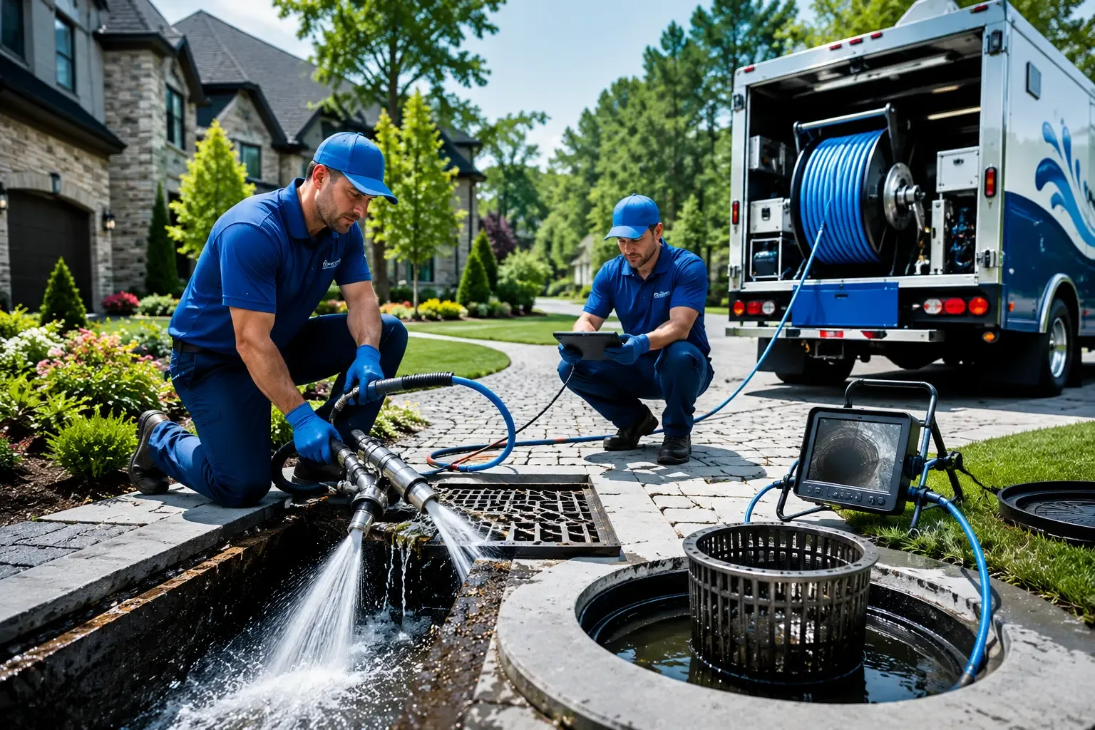 Local outdoor drain cleaning professionals in Bisbee, ND